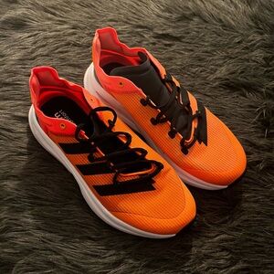 Adidas Orange Running Shoes